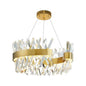 LUSTRE "MANHATTAN" DORÉ