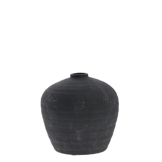 VASE "CATIA" BLACK