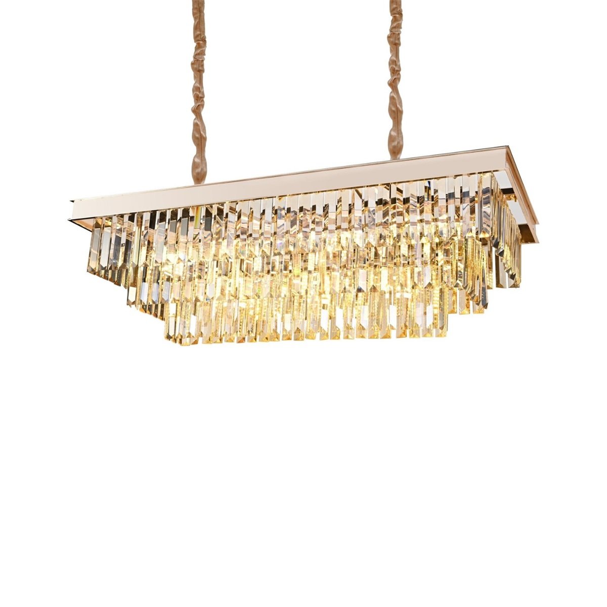 LUSTRE "JOY" DORÉ