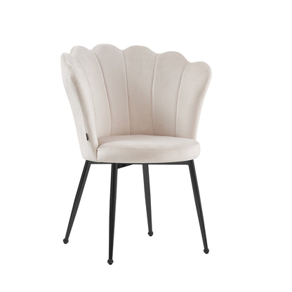 LOT DE 2 CHAISES "NYMPHEA"  BLACK