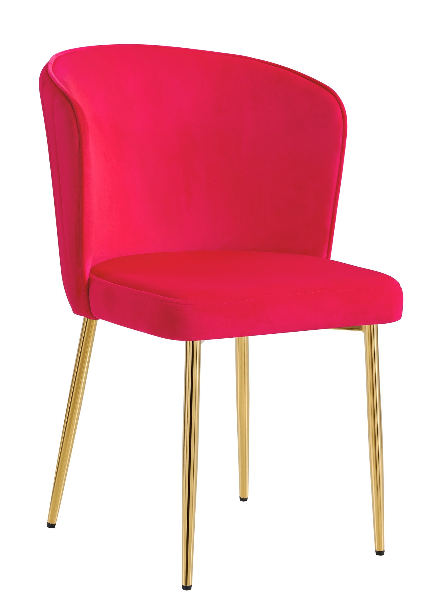 LOT DE 2 CHAISES "DIANA" GOLD OU SILVER