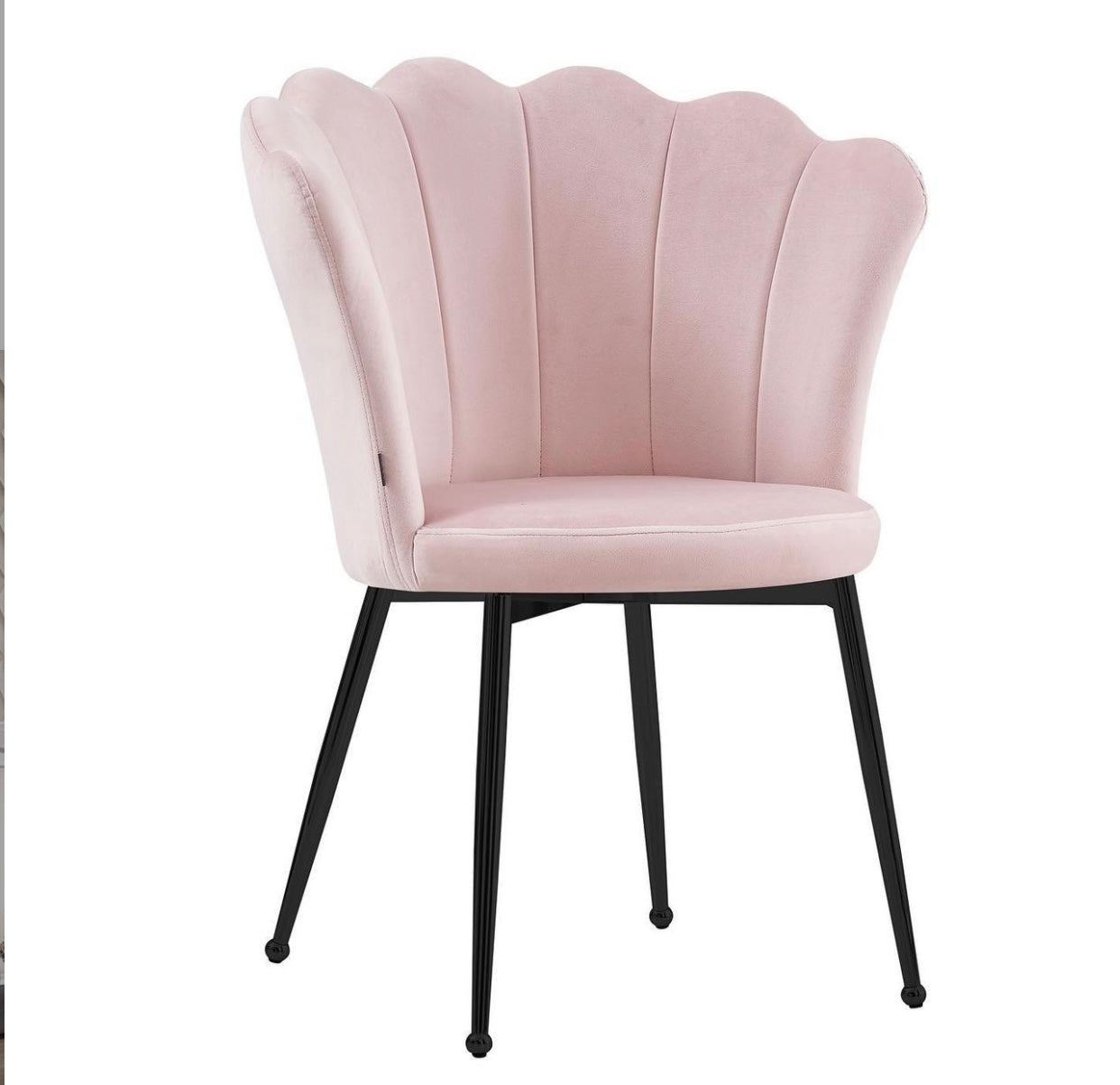 LOT DE 2 CHAISES "NYMPHEA"  BLACK