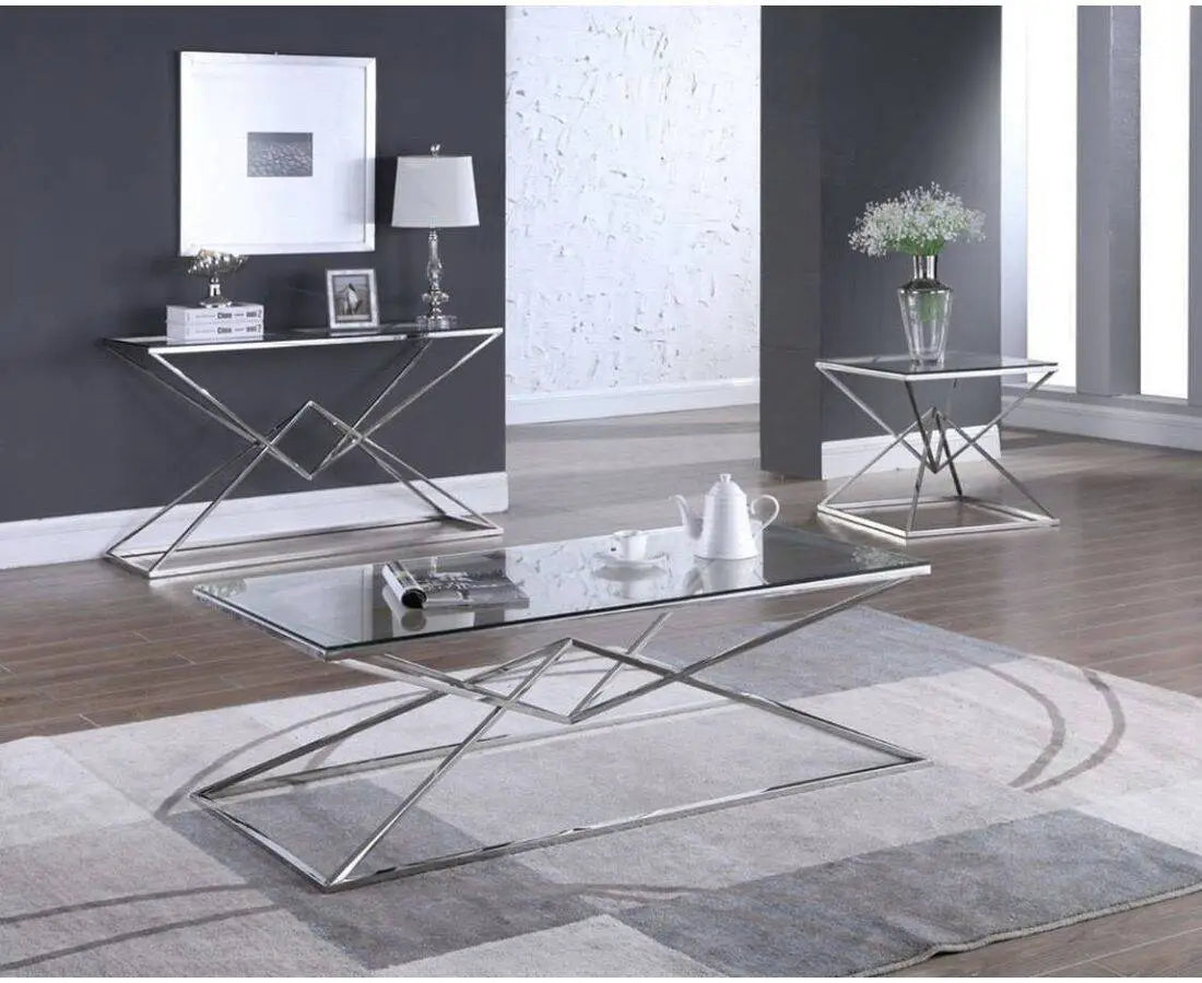 TABLE BASSE "PYRAMIDE" RECTANGULAIRE