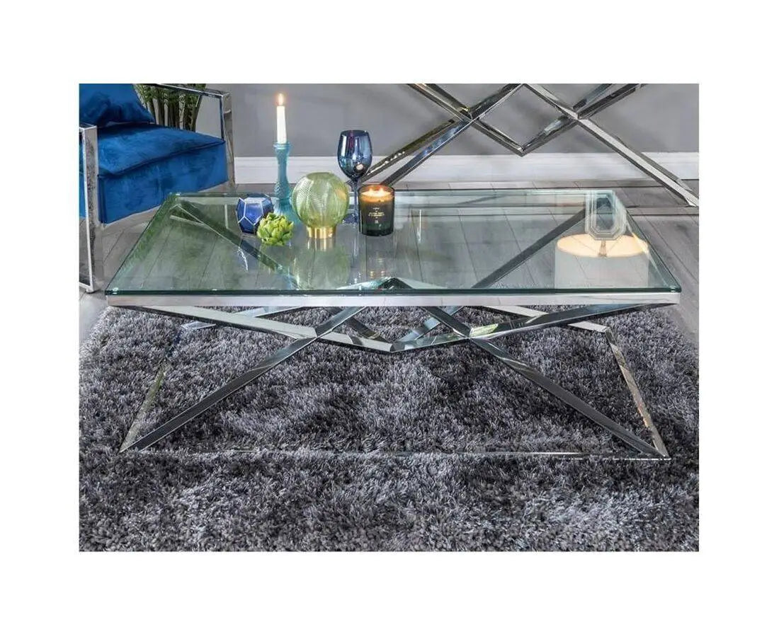TABLE BASSE "PYRAMIDE" RECTANGULAIRE