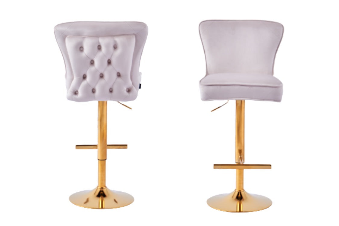 LOT DE 2 TABOURETS DE BAR "RIXOS"