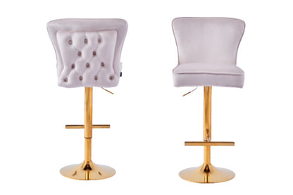LOT DE 2 TABOURETS DE BAR "RIXOS"