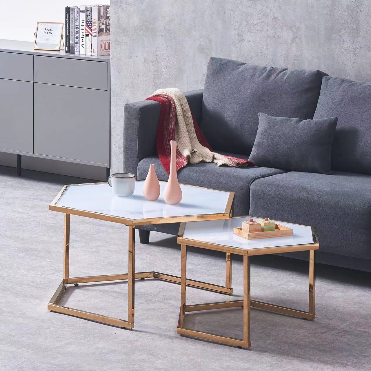 TABLE BASSE "HEXAGONAL"