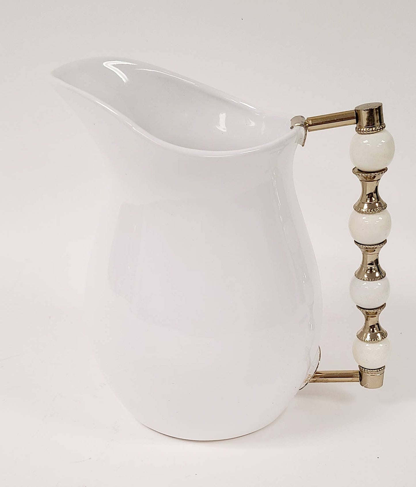 PICHET BLANC ET DORÉ "FARAH"