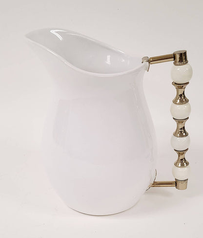 PICHET BLANC ET DORÉ "FARAH"