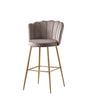 LOT DE 2 TABOURETS DE BAR "NYMPHÉA"