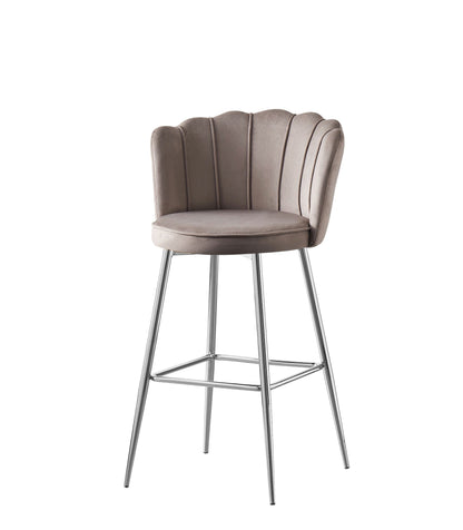 LOT DE 2 TABOURETS DE BAR "NYMPHÉA"