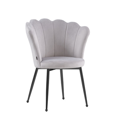 LOT DE 2 CHAISES "NYMPHEA"  BLACK