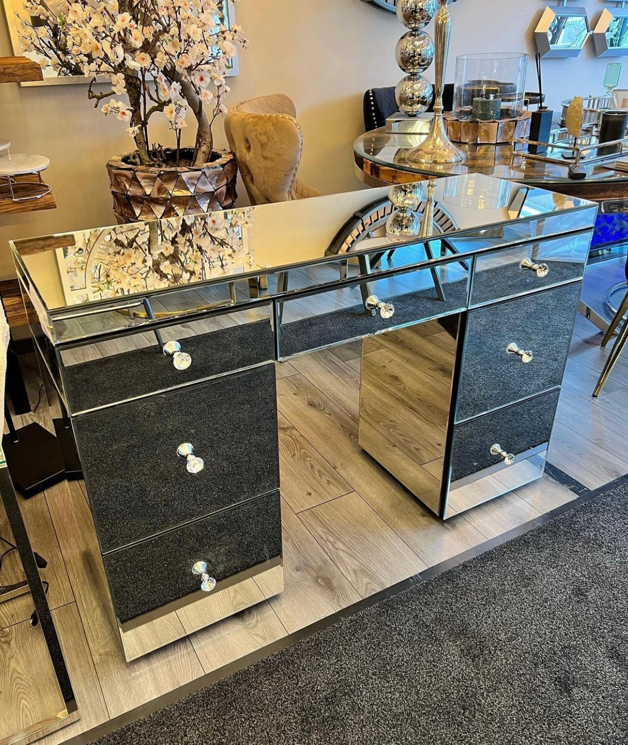 COIFFEUSE MIROIR « DAISY »