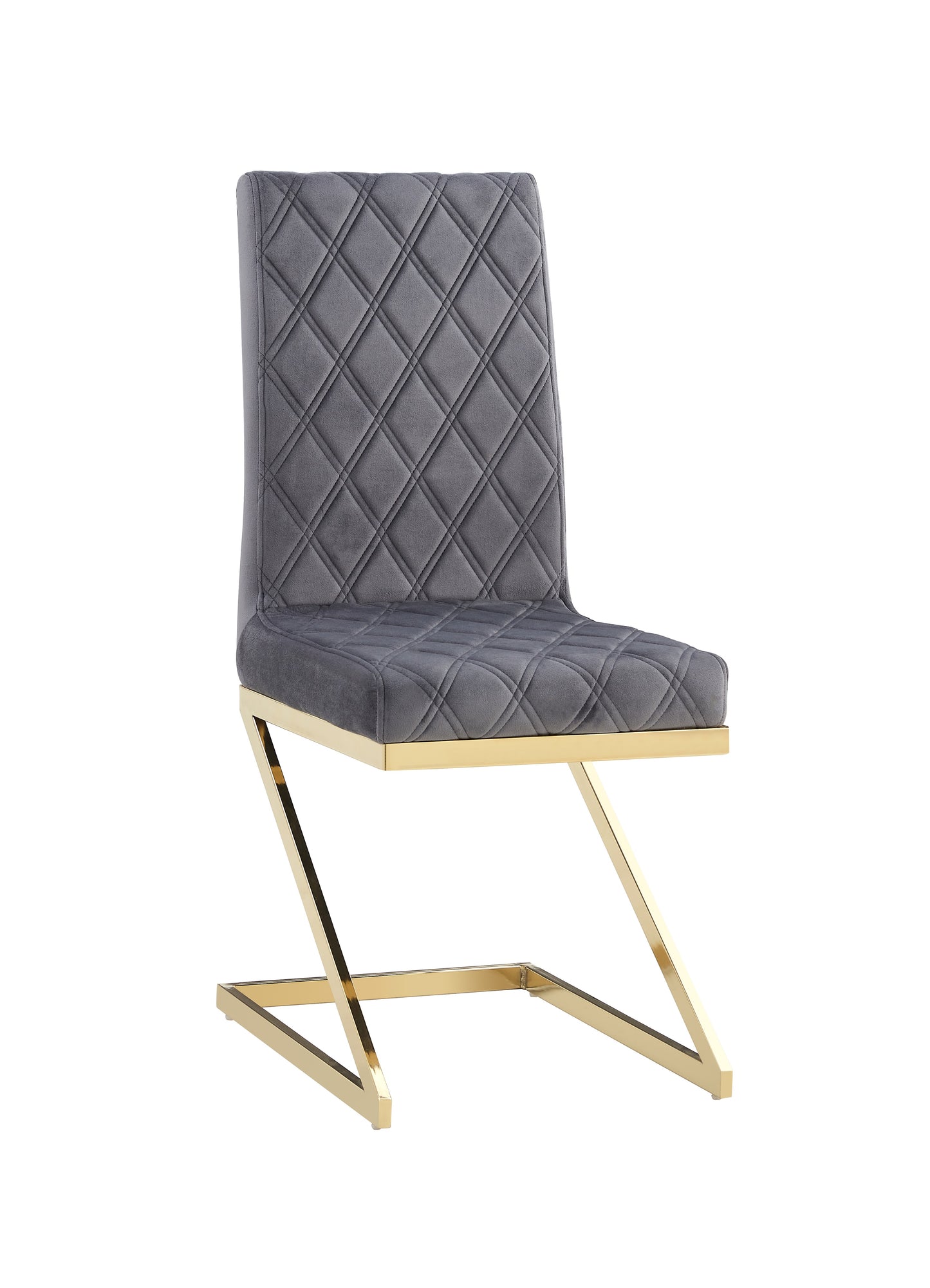 LOT DE 2 CHAISES « COCO » GOLD
