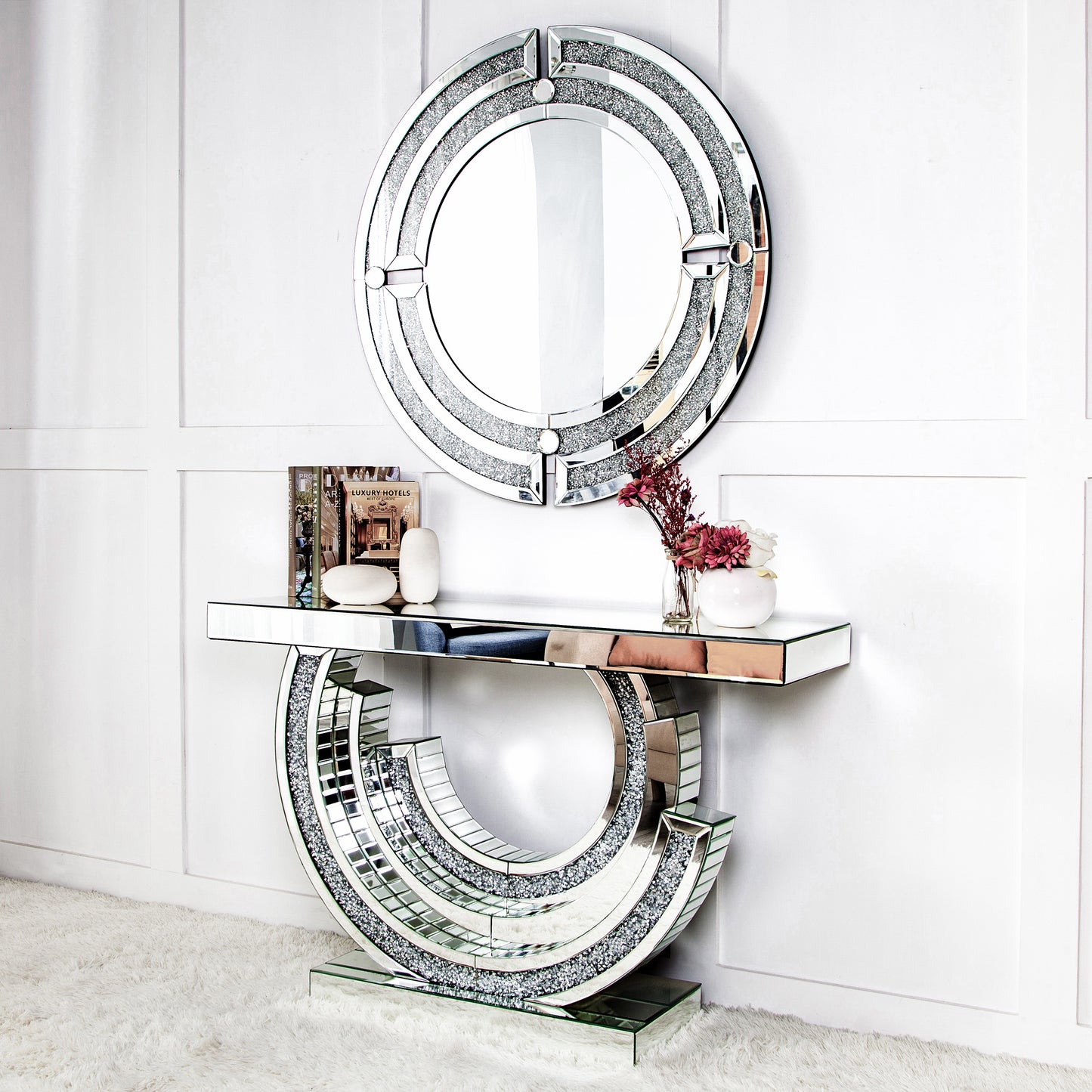 CONSOLE MIROIR « TOURBILLON »