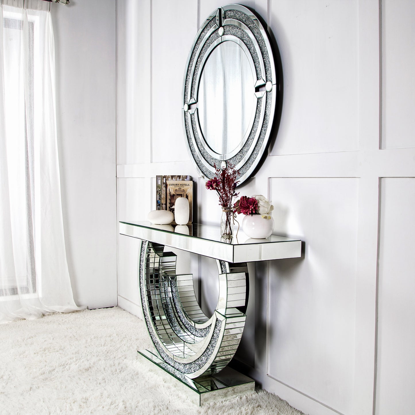 CONSOLE MIROIR « TOURBILLON »