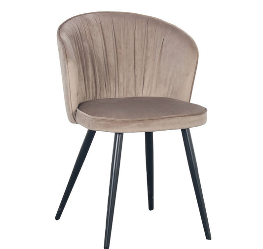 LOT DE 2 CHAISES « RIVER »VELOURS