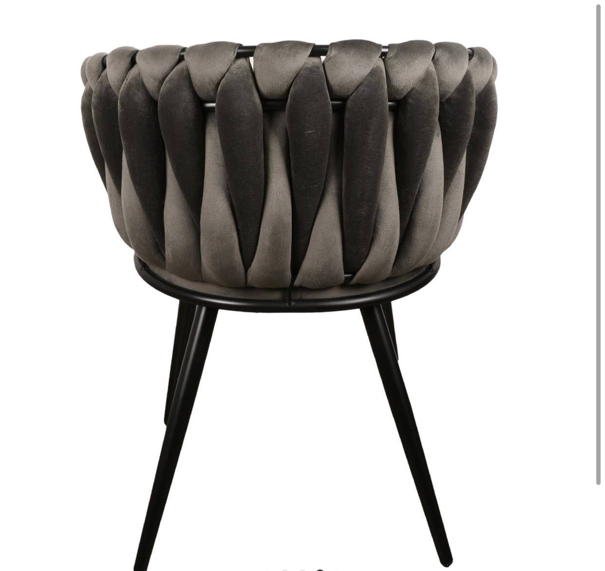 LOT DE 2 CHAISES « WAVY » TOUT COLORIS