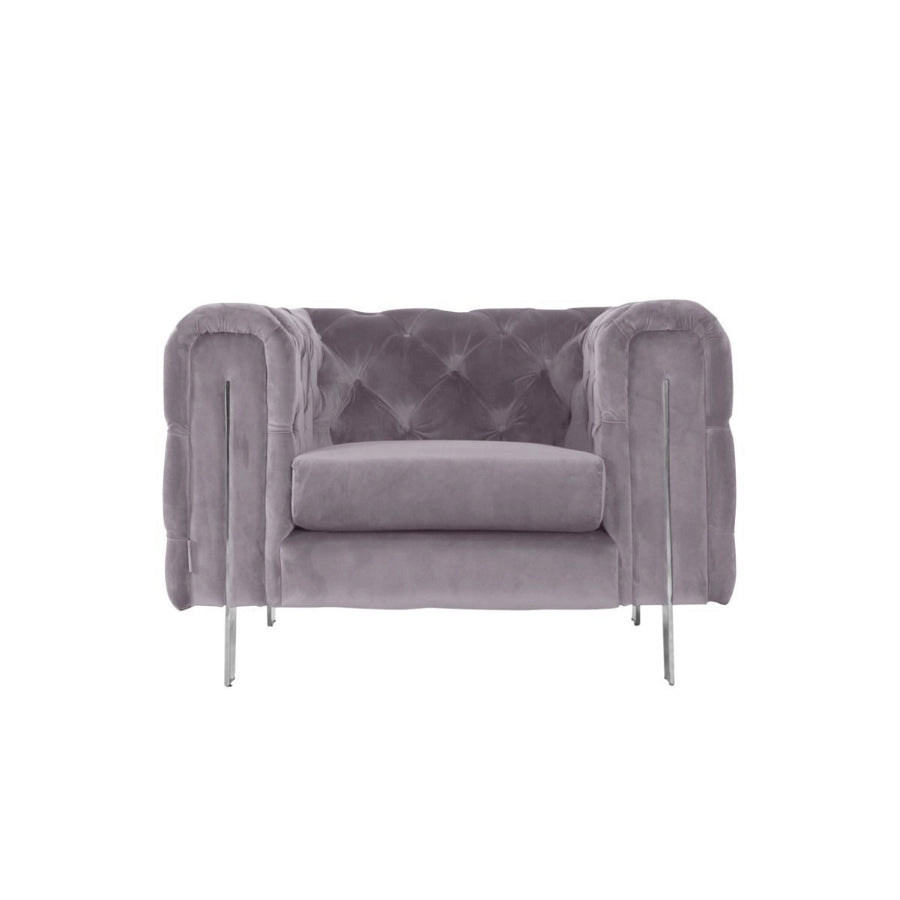 FAUTEUIL "CAMPANIA" SILVER