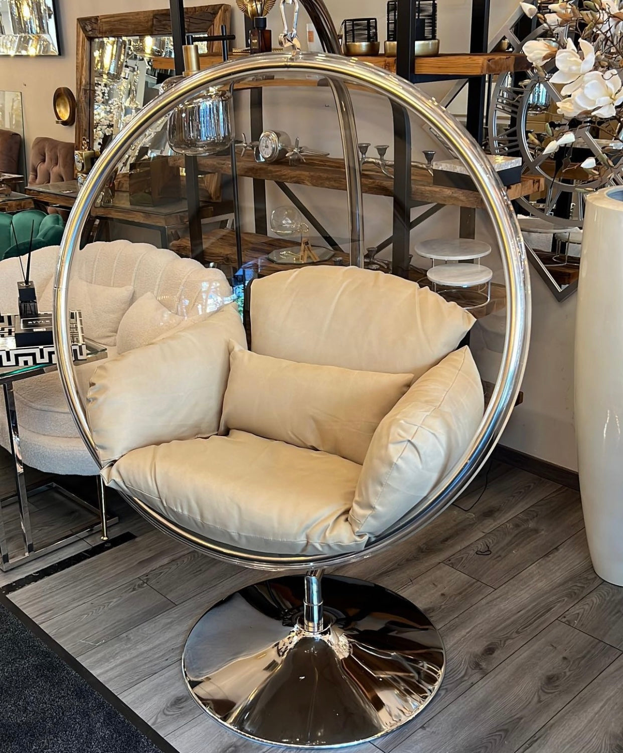 FAUTEUIL « LOFT » BEIGE