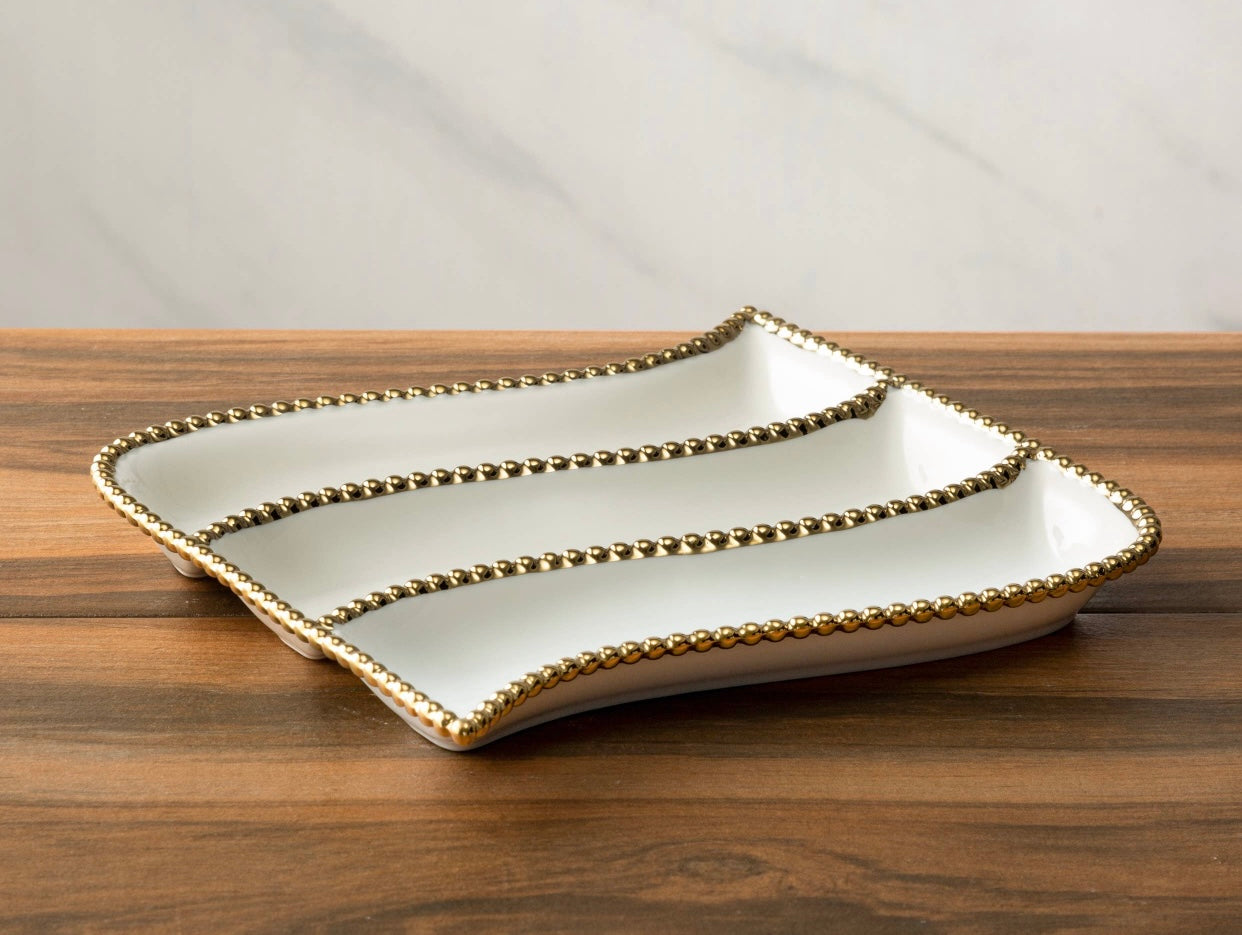 PLAT "FARAH" PORCELAINE