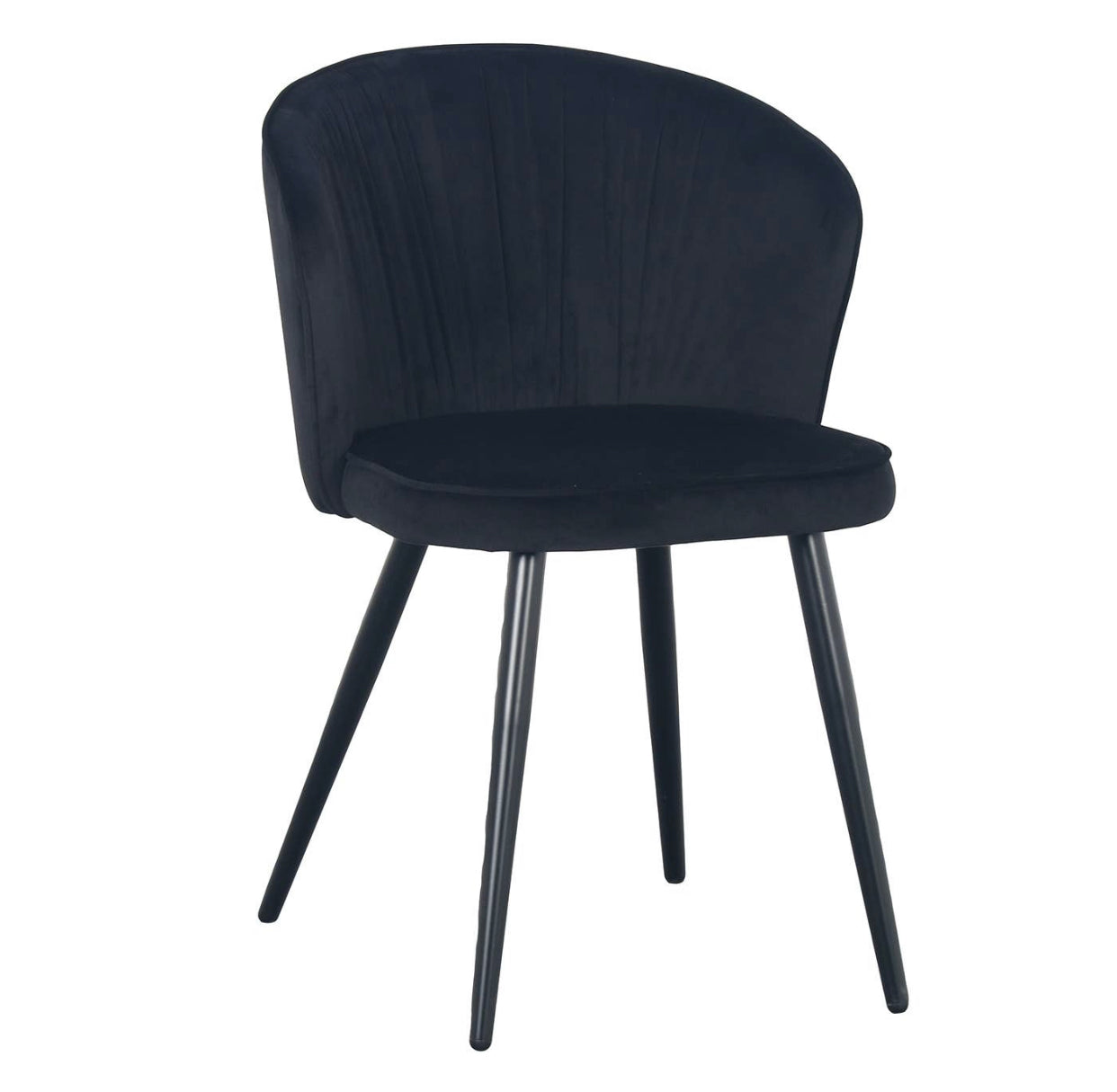 LOT DE 2 CHAISES « RIVER »VELOURS