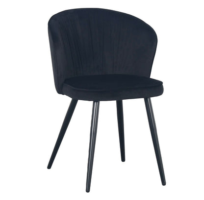 LOT DE 2 CHAISES « RIVER »VELOURS