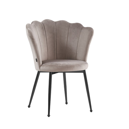 LOT DE 2 CHAISES "NYMPHEA"  BLACK