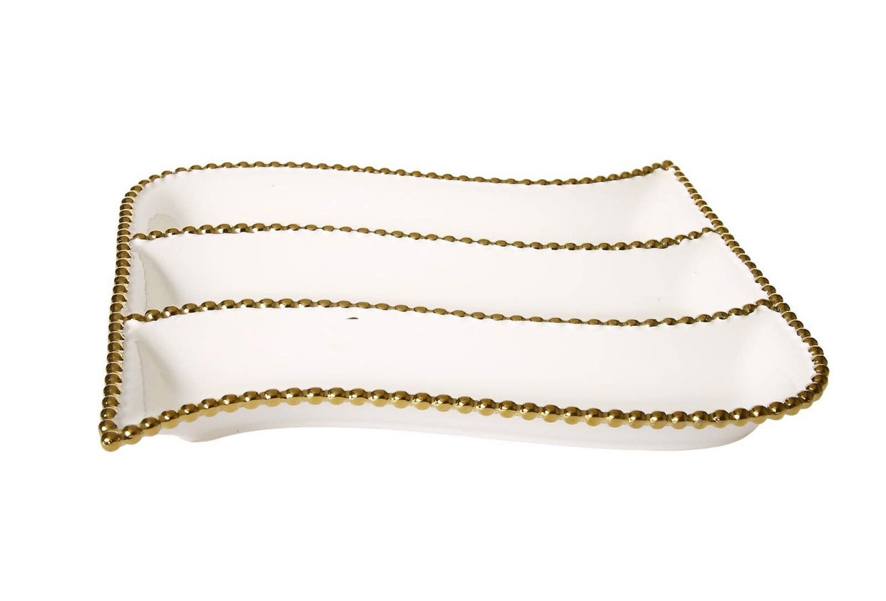 PLAT "FARAH" PORCELAINE