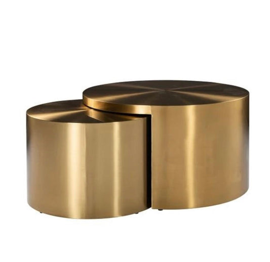 TABLE BASSE « QUEEN » GOLD