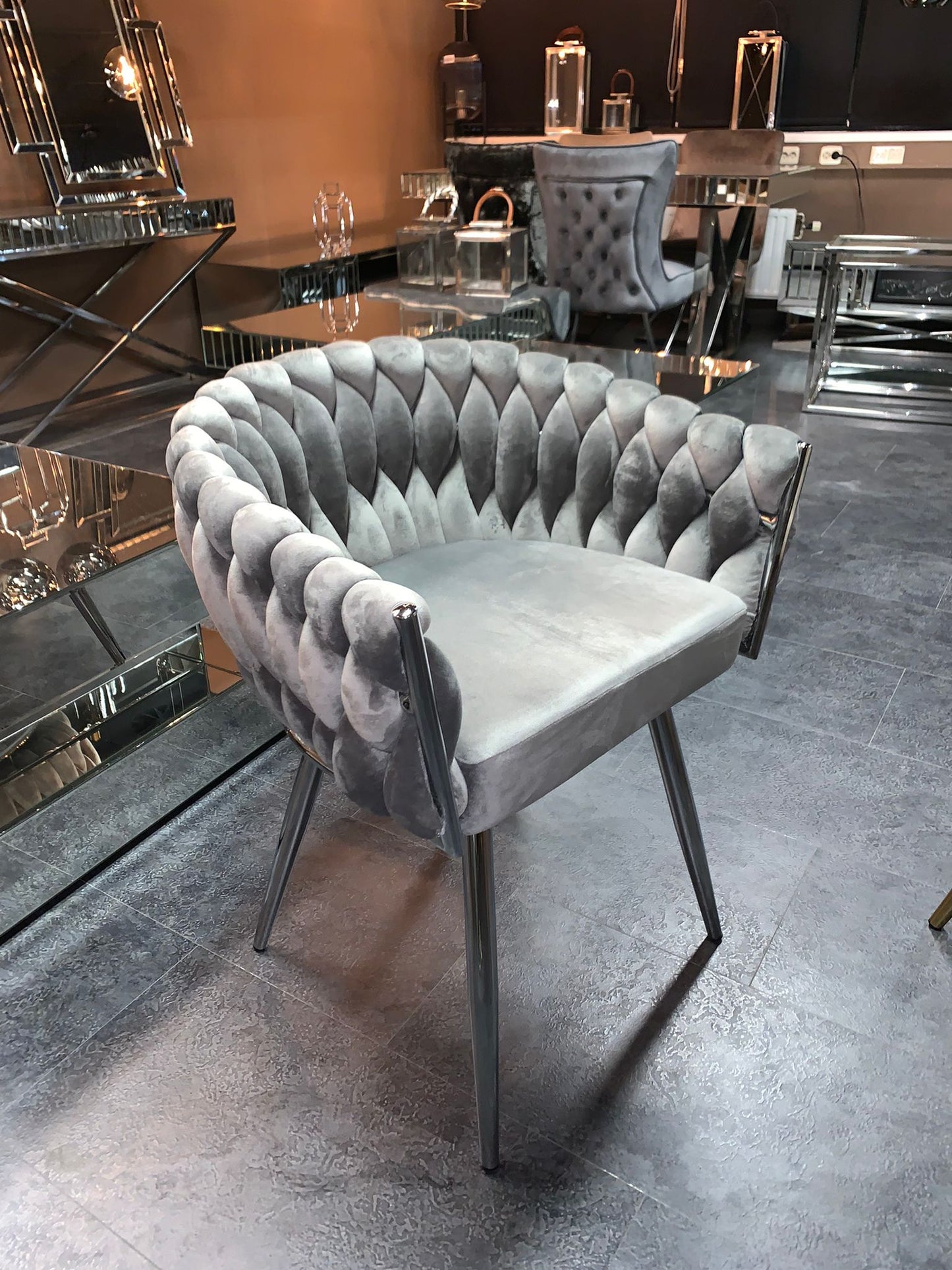 LOT DE 2 CHAISES « WAVY » TOUT COLORIS