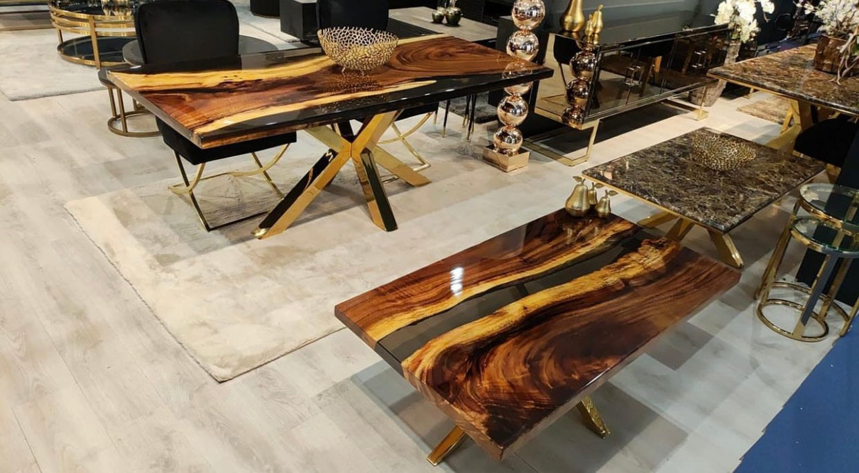 TABLE À MANGER "EPOXY"