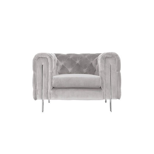FAUTEUIL "CAMPANIA" SILVER