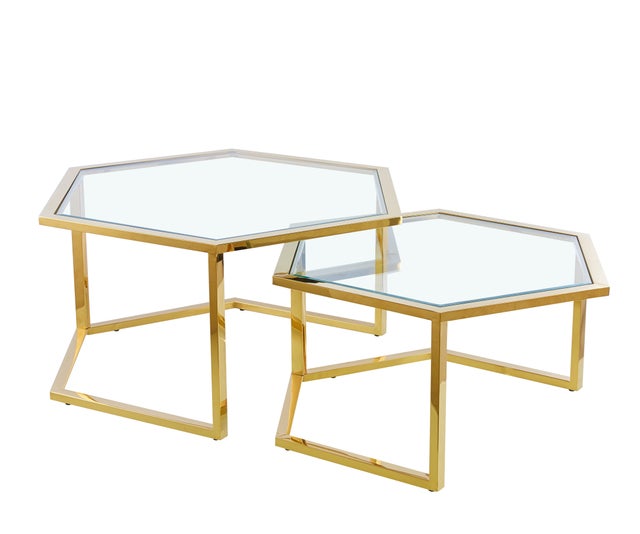 TABLE BASSE "HEXAGONAL"