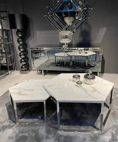 TABLE BASSE "HEXAGONAL"