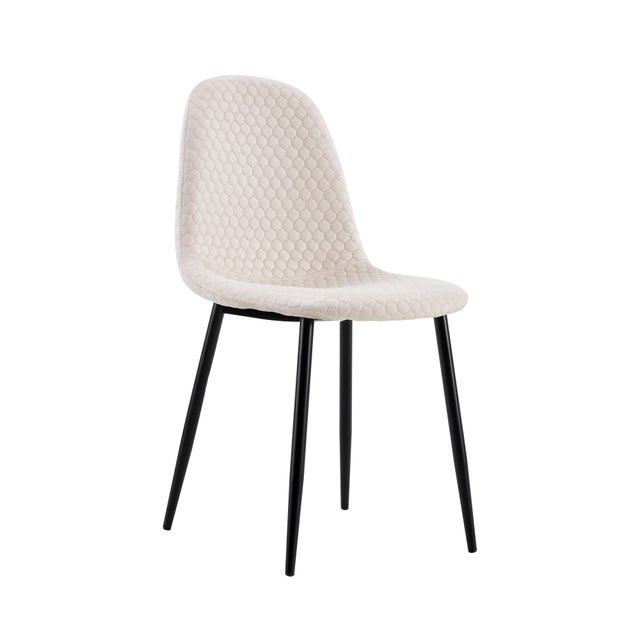 LOT DE CHAISES "SCANDINAVE" BLACK