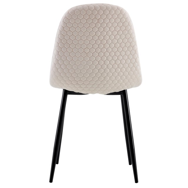 LOT DE CHAISES "SCANDINAVE" BLACK